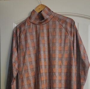 Men's Plaid Dress Shirt - Brown